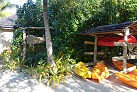 Eingang zum Fafa Island Resort