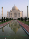 Das Taj Mahal in Agra