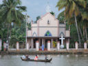 In den Backwaters bei Alappuzha