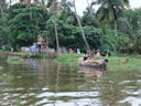 In den Backwaters bei Alappuzha