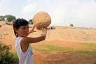 Krishnas Butterball in Mahabalipuram