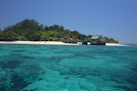 Strand auf Pulau Gangga