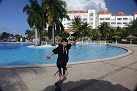 Endlich am Pool