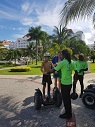 Manuel darf Segway fahren