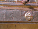 Detail der Vergoldung