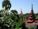 Die Shwemawdaw Paya von der Hinthagon Paya aus