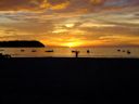 Sonnenuntergang am Ngapali Beach