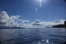 Auf dem Titicaca–See