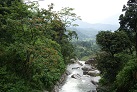 Landschaft entlang der A5 nach Kandy