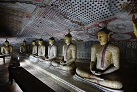 In den Höhlentempeln von Dambulla